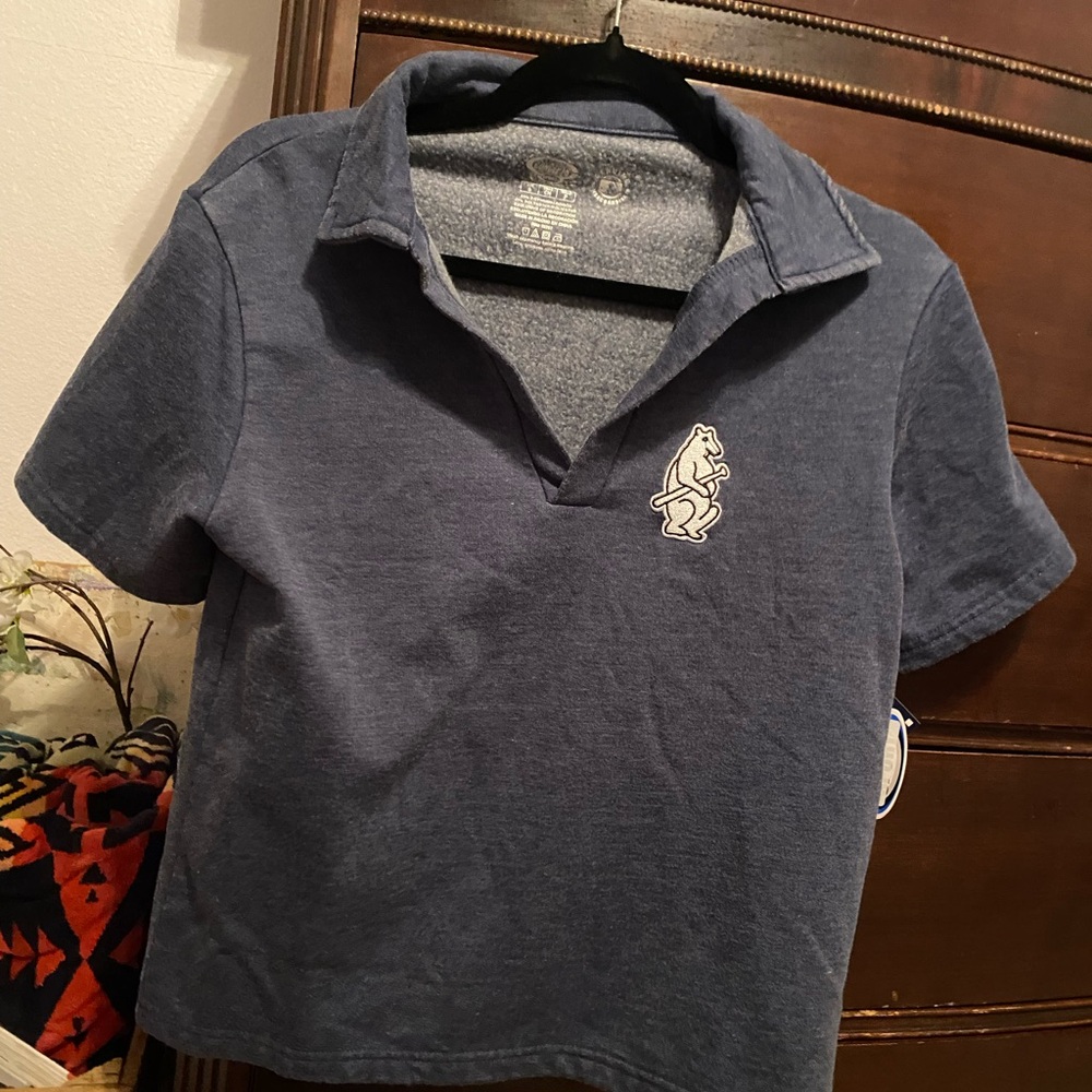 Genuine Merchandise Navy Polo Shirt- Chicago Cubs